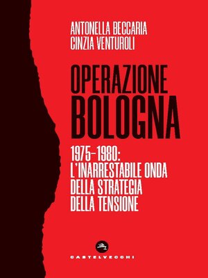 cover image of Operazione bologna. 1975-1980